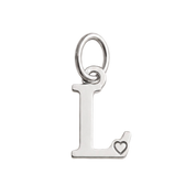 Pingente de Letra Banhada