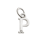 Pingente de Letra Banhada