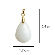 Gota Lapidada com Coração de Mãe