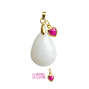 Gota Lapidada com Coração de Mãe