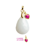 Gota Lapidada com Coração de Mãe