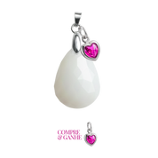 Gota Lapidada com Coração de Mãe