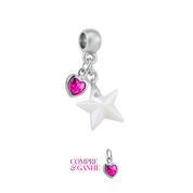 Mini Estrela com Coração de Mãe