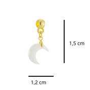 Mini Lua com Coração de Mãe
